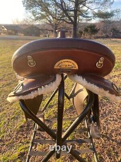 Trevor James Custom Australian saddle