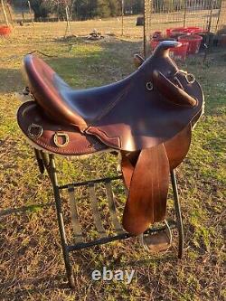 Trevor James Custom Australian saddle