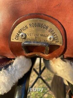 Trevor James Custom Australian saddle