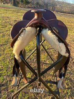 Trevor James Custom Australian saddle