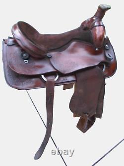 Triple C Western Roping Saddle Handmade In USA 17 Great Price, Great Saddle