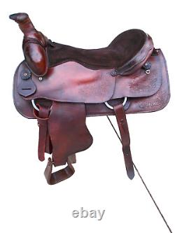 Triple C Western Roping Saddle Handmade In USA 17 Great Price, Great Saddle