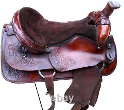 Triple C Western Roping Saddle Handmade In USA 17 Great Price, Great Saddle