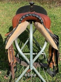 Triple Creek Barrel Saddle