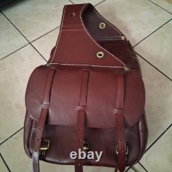 Triple K Cavalry Western Saddlebag High Quality Leather USA Cowboy Country Rodeo