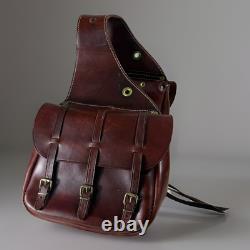Triple K Cavalry Western Saddlebag High Quality Leather USA Cowboy Country Rodeo