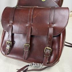 Triple K Cavalry Western Saddlebag High Quality Leather USA Cowboy Country Rodeo