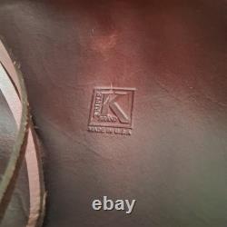 Triple K Cavalry Western Saddlebag High Quality Leather USA Cowboy Country Rodeo