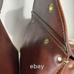 Triple K Cavalry Western Saddlebag High Quality Leather USA Cowboy Country Rodeo