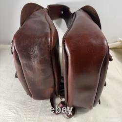 Triple K Cavalry Western Saddlebag High Quality Leather USA Cowboy Country Rodeo