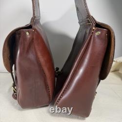 Triple K Cavalry Western Saddlebag High Quality Leather USA Cowboy Country Rodeo