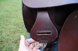 Tucker Endurance Trail Saddle- 16.5 seat- WIDE tree- ONLY used 3 times