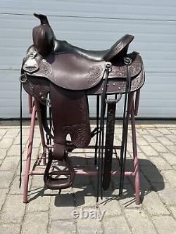 Tucker Horizon #263 North Star 16.5 Western Trail Saddle