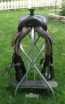 Tucker Trail Saddle, Black 15.5 Seat, With Extras/Accessories, Trail Riding