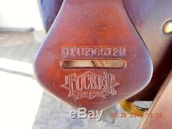 Tucker Vista Endurance Saddle #159 16.5 Medium Used