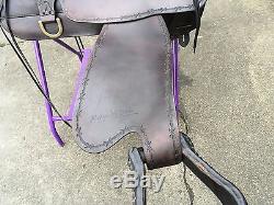 Tucker trail saddle 17.5 inch Used