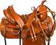 Used Gaited 15 16 Western Pleasure Trail Barrel Horse Leather Saddle Tack