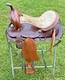 Ultralightweight Synthetic Western Pleasure Saddle Pony Youth 14 1/2 Inch Seat