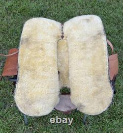 Ultralightweight Synthetic Western Pleasure Saddle Pony Youth 14 1/2 Inch Seat