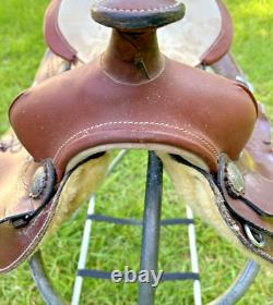 Ultralightweight Synthetic Western Pleasure Saddle Pony Youth 14 1/2 Inch Seat