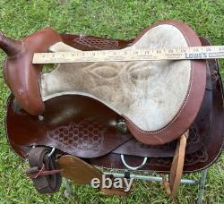 Ultralightweight Synthetic Western Pleasure Saddle Pony Youth 14 1/2 Inch Seat