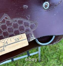 Ultralightweight Synthetic Western Pleasure Saddle Pony Youth 14 1/2 Inch Seat