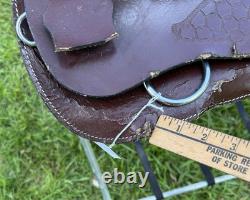 Ultralightweight Synthetic Western Pleasure Saddle Pony Youth 14 1/2 Inch Seat