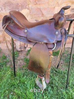 Unbranded Trail Saddle Dark Brown 15 seat