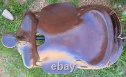 Unbranded Trail Saddle Dark Brown 15 seat