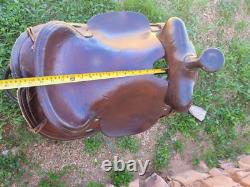 Unbranded Trail Saddle Dark Brown 15 seat