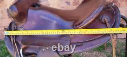 Unbranded Trail Saddle Dark Brown 15 seat