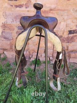 Unbranded Trail Saddle Dark Brown 15 seat