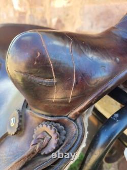 Unbranded Trail Saddle Dark Brown 15 seat