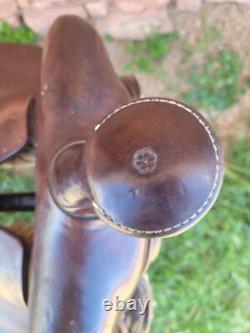 Unbranded Trail Saddle Dark Brown 15 seat