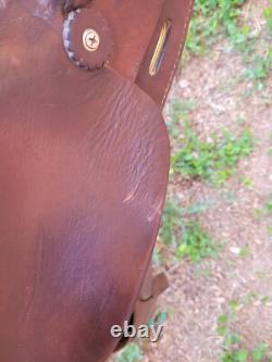 Unbranded Trail Saddle Dark Brown 15 seat