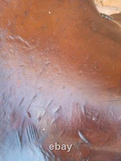 Unbranded Trail Saddle Dark Brown 15 seat