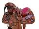 Used 10 12 13 Western Youth Kids Child Barrel Racing Pleasure Horse Trail Saddle