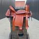 Used 12 Tan Leather Pleasure Kids Western Pony Saddle Mini Shetland