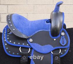 Used 12 Youth Western Children Cordura Trail Horse Saddle Tack