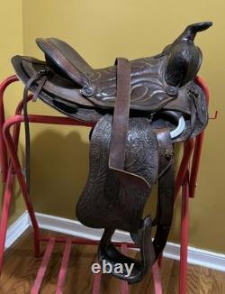 Used 13 Big Horn Saddlery Western saddle 88 8 Youth
