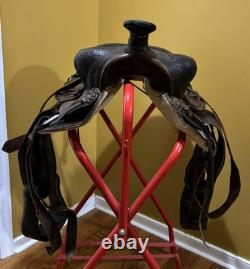 Used 13 Big Horn Saddlery Western saddle 88 8 Youth