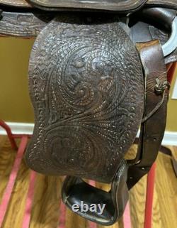 Used 13 Big Horn Saddlery Western saddle 88 8 Youth
