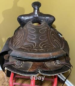 Used 13 Big Horn Saddlery Western saddle 88 8 Youth