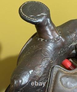 Used 13 Big Horn Saddlery Western saddle 88 8 Youth