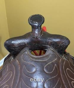 Used 13 Big Horn Saddlery Western saddle 88 8 Youth