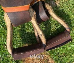 Used 13 US made youth Western barrel saddle