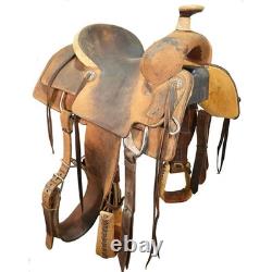 Used 14.5 Coolhorse Ranch Roping Saddle Code U145COOLRRRO