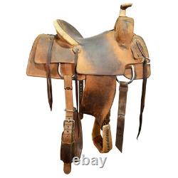 Used 14.5 Coolhorse Ranch Roping Saddle Code U145COOLRRRO