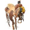 Used 14.5 Heart Of Texas Ranch Saddle Code U145hotransr