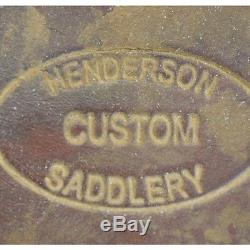 Used 14.5 Henderson Custom Saddlery Ranch Saddle Code U145HENDERSONBW